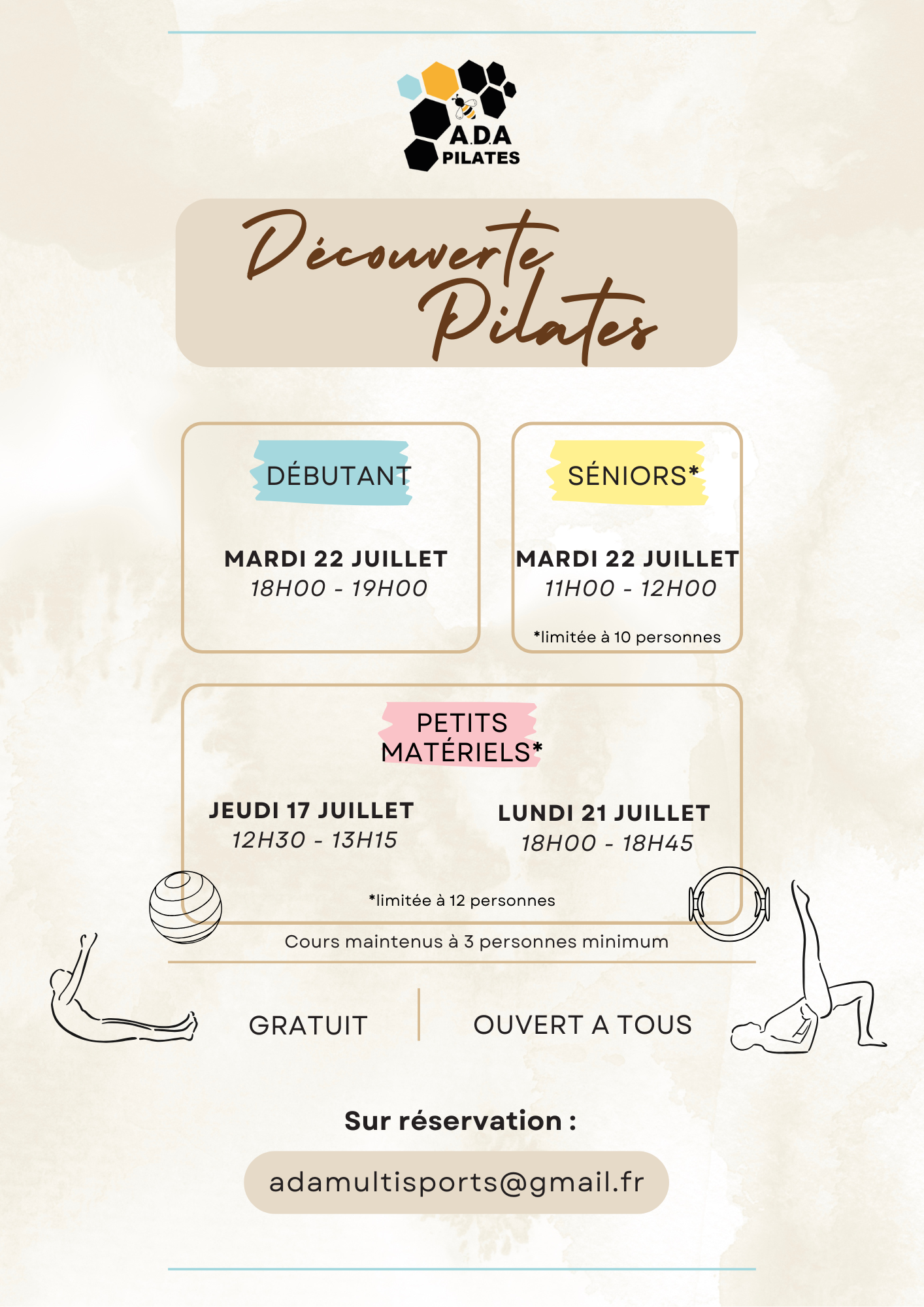DÉCOUVERTE PILATES