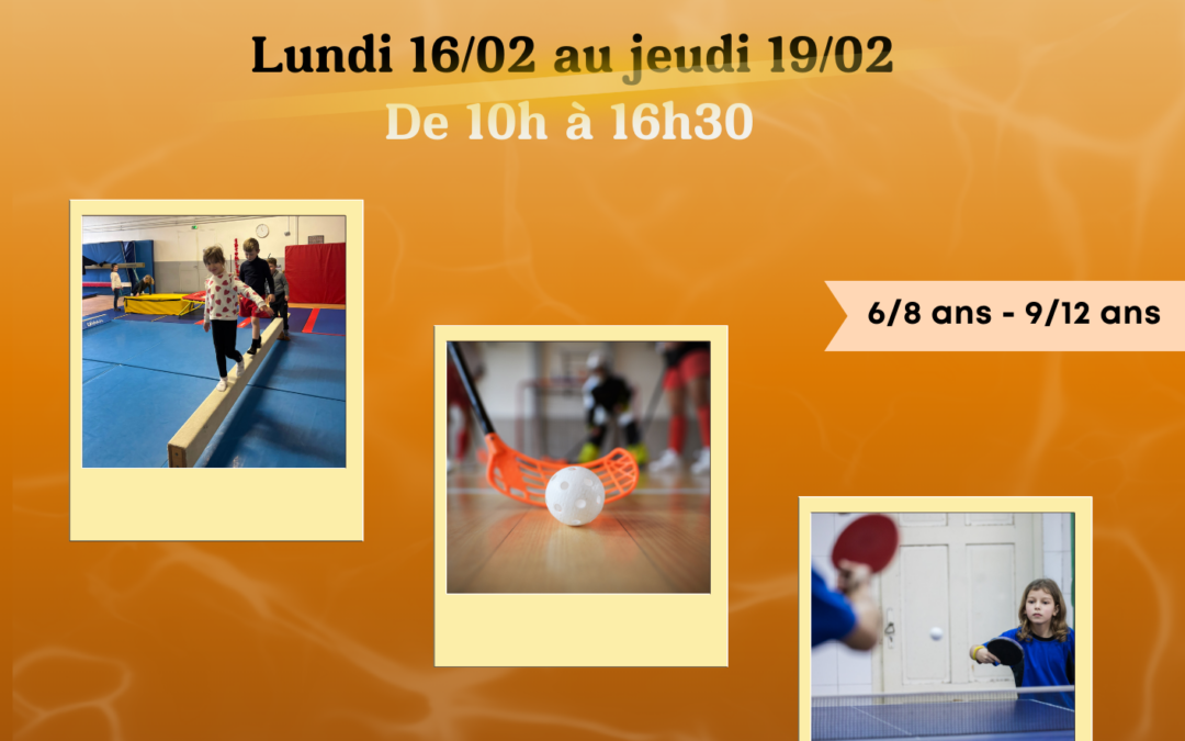 STAGE MULTISPORTS FÉVRIER